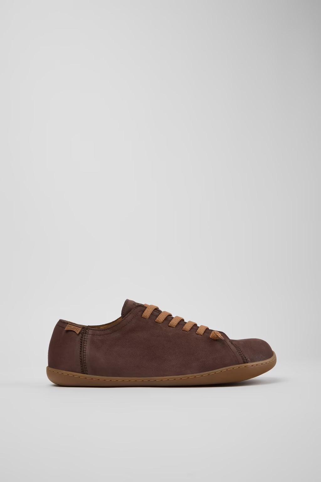 Camper Peu Leather Sneakers Syrup Brown Nubuck