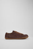 Camper Peu Leather Sneakers Syrup Brown Nubuck