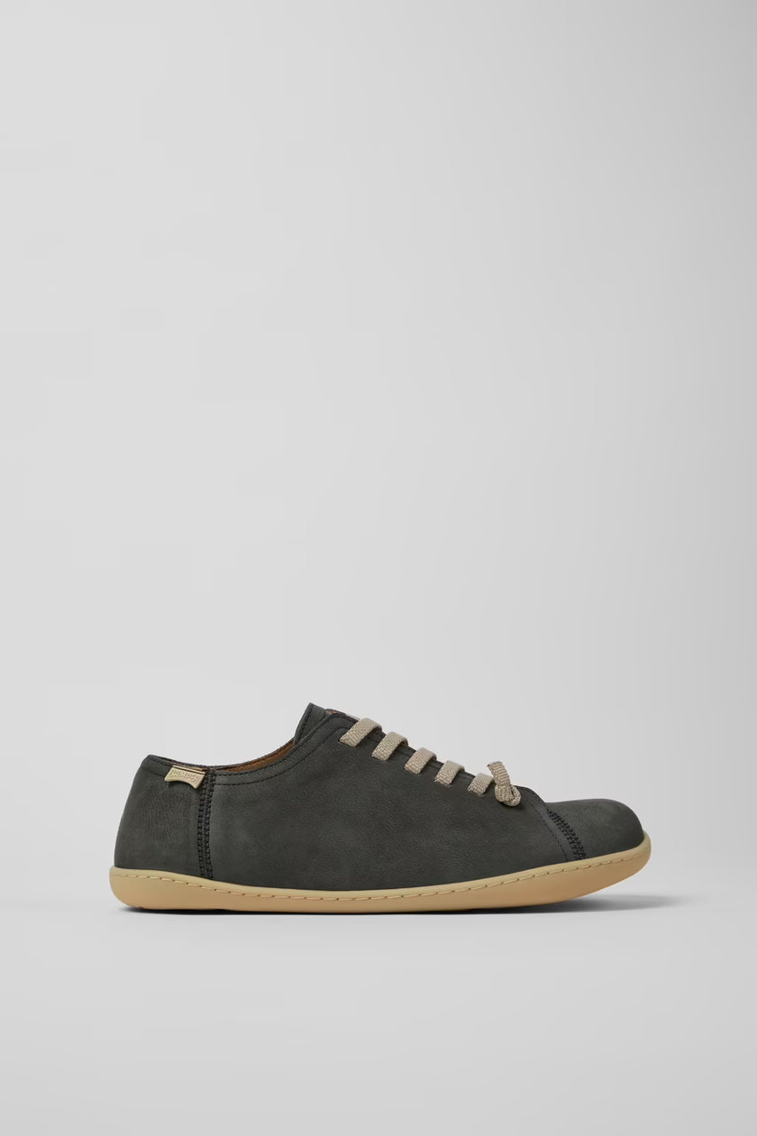 Camper Peu Leather Sneakers Meteor Grey Nubuck