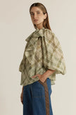 Fate + Becker Pussybow Blouse Moss Green