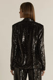 Fate + Becker Rayne Sequin Blazer Black