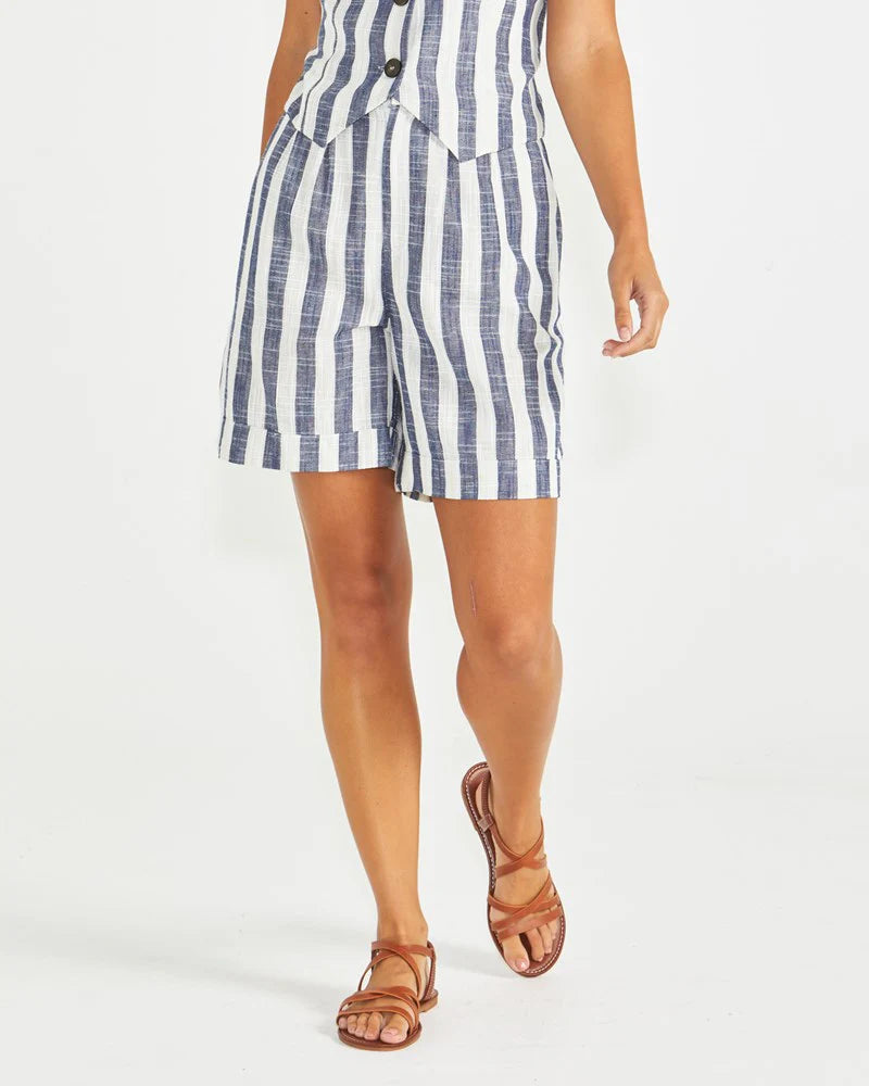 Sass Clothing Harley Shorts Stripe