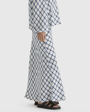 Load image into Gallery viewer, Sass Clothing Beau Bias Skirt White Check
