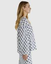 Load image into Gallery viewer, Sass Clothing Beau Top White Check
