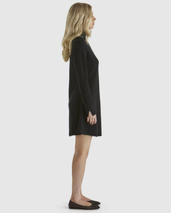 Sass Clothing Baldwin Knit Dress Black