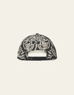 Les Deux Paisley AOP Baseball Cap Tap Shoe Black