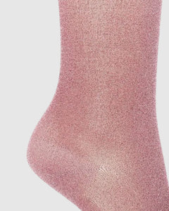 High Heel Jungle Glitterati Socks Pink