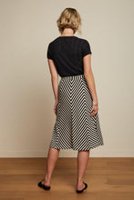 Load image into Gallery viewer, King Louie Juno Panel Skirt Chopito Stripe Black
