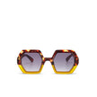 OKKIA OK015 Emma Sunglasses Havana/ Yellow