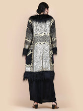 Load image into Gallery viewer, Anannasa Kali Embellished Coat Black
