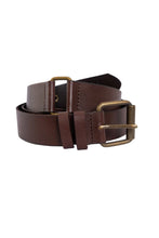 Load image into Gallery viewer, M.A Dainty Lasso Belt Choc/Brass
