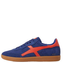 Load image into Gallery viewer, Goodsole Crossroads Sneaker Navy/Red Suede
