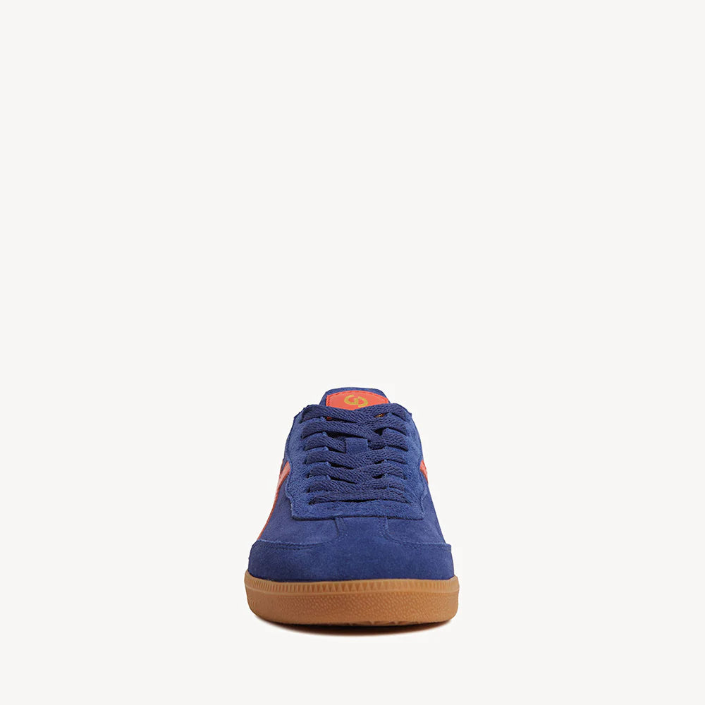 Goodsole Crossroads Sneaker Navy/Red Suede