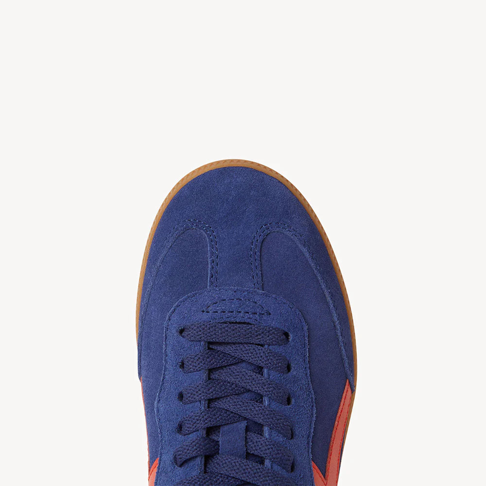 Goodsole Crossroads Sneaker Navy/Red Suede