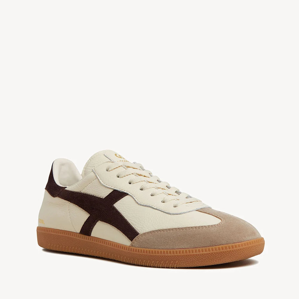 Goodsole 2001 Crossroads Sneakers Ivory/ Coffee Leather
