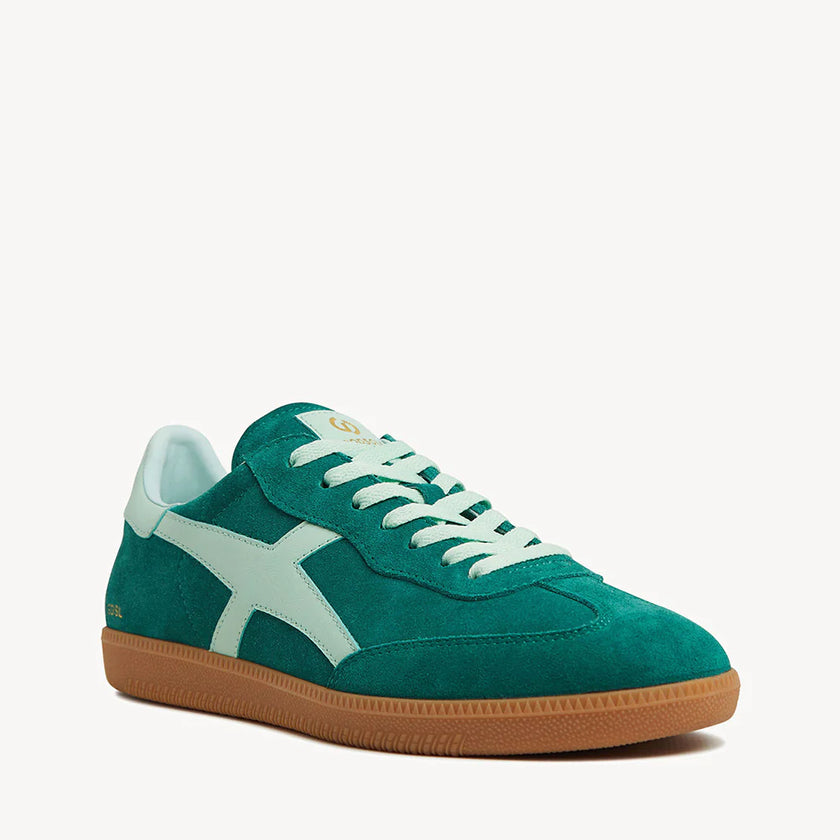 Goodsole Crossroads Sneaker Green/Mint Suede