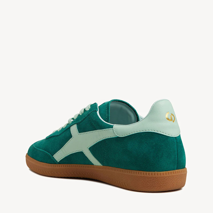 Goodsole Crossroads Sneaker Green/Mint Suede