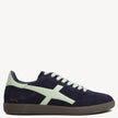 Goodsole Crossroads Sneaker Navy/ Green Suede