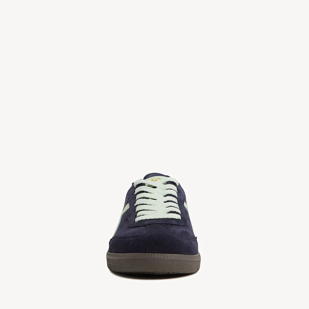 Goodsole Crossroads Sneaker Navy/ Green Suede