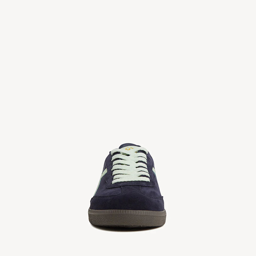 Goodsole Crossroads Sneaker Navy/ Green Suede
