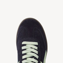Load image into Gallery viewer, Goodsole Crossroads Sneaker Navy/ Green Suede
