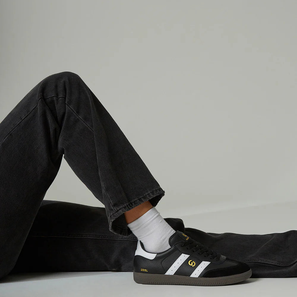 Goodsole 2001 Parallel Sneakers Black/ White Leather