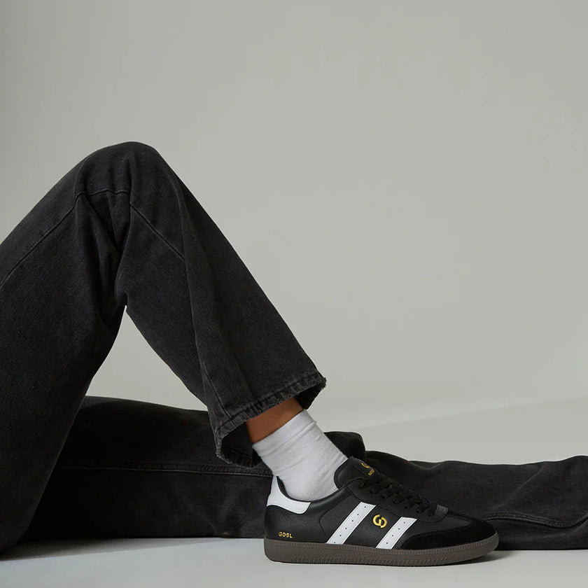 Goodsole 2001 Parallel Sneakers Black/ White Leather