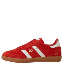 Load image into Gallery viewer, Goodsole 2001 Parallel Sneakers Aurora Red Suede
