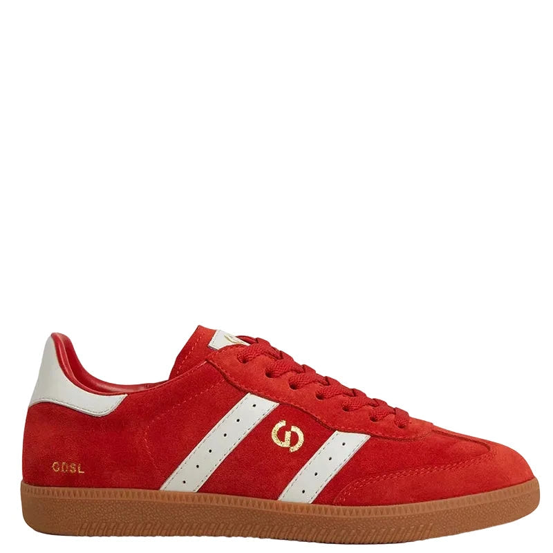 Goodsole 2001 Parallel Sneakers Aurora Red Suede