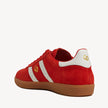 Goodsole 2001 Parallel Sneakers Aurora Red Suede