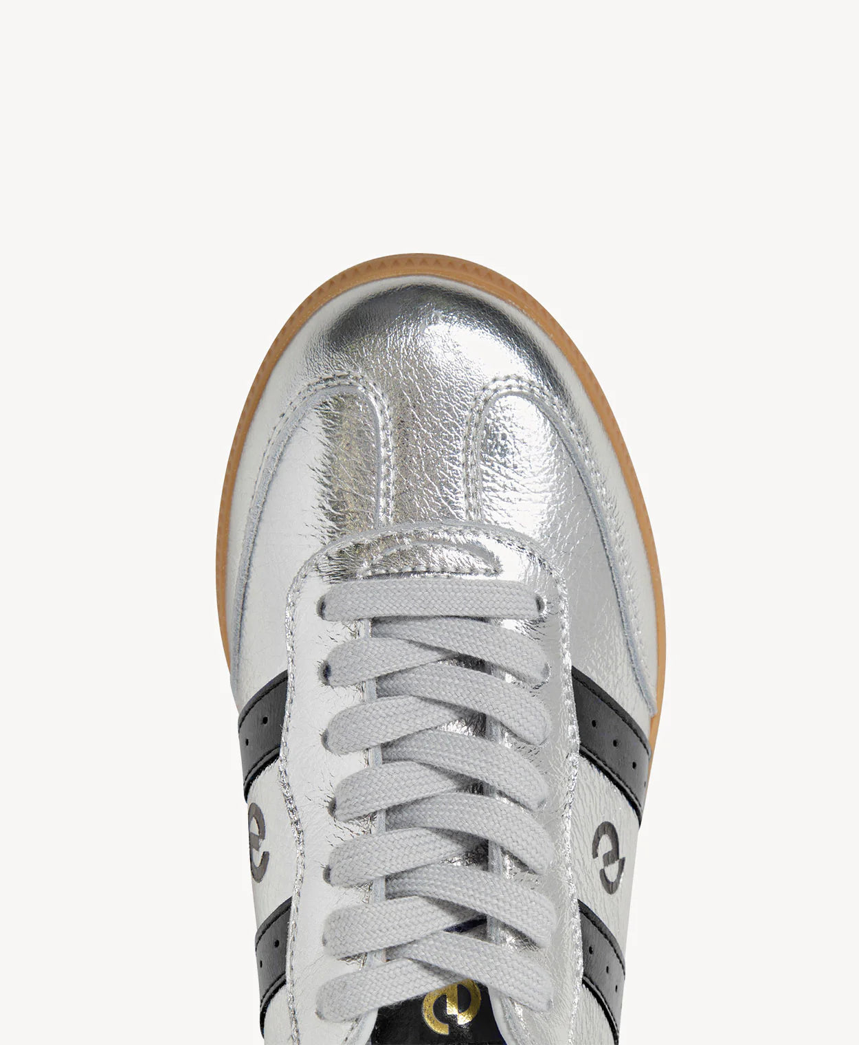 Goodsole 2001 Parallel Sneakers Silver/Black Metallic