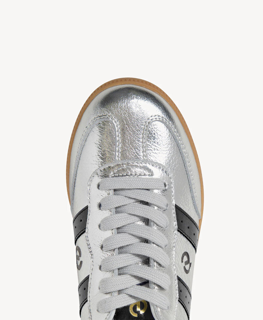 Goodsole 2001 Parallel Sneakers Silver/Black Metallic