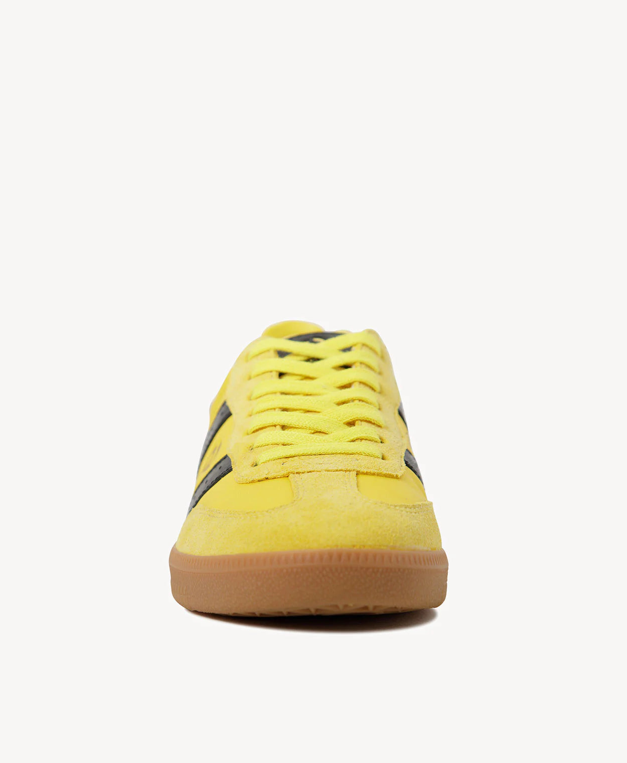 Goodsole 2001 Parallel Sneakers Yellow Nylon/ Black Leather