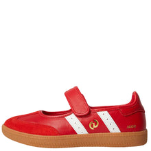 Load image into Gallery viewer, Goodsole 2001 Parlay Ballet Sneakers Red/ White Leather
