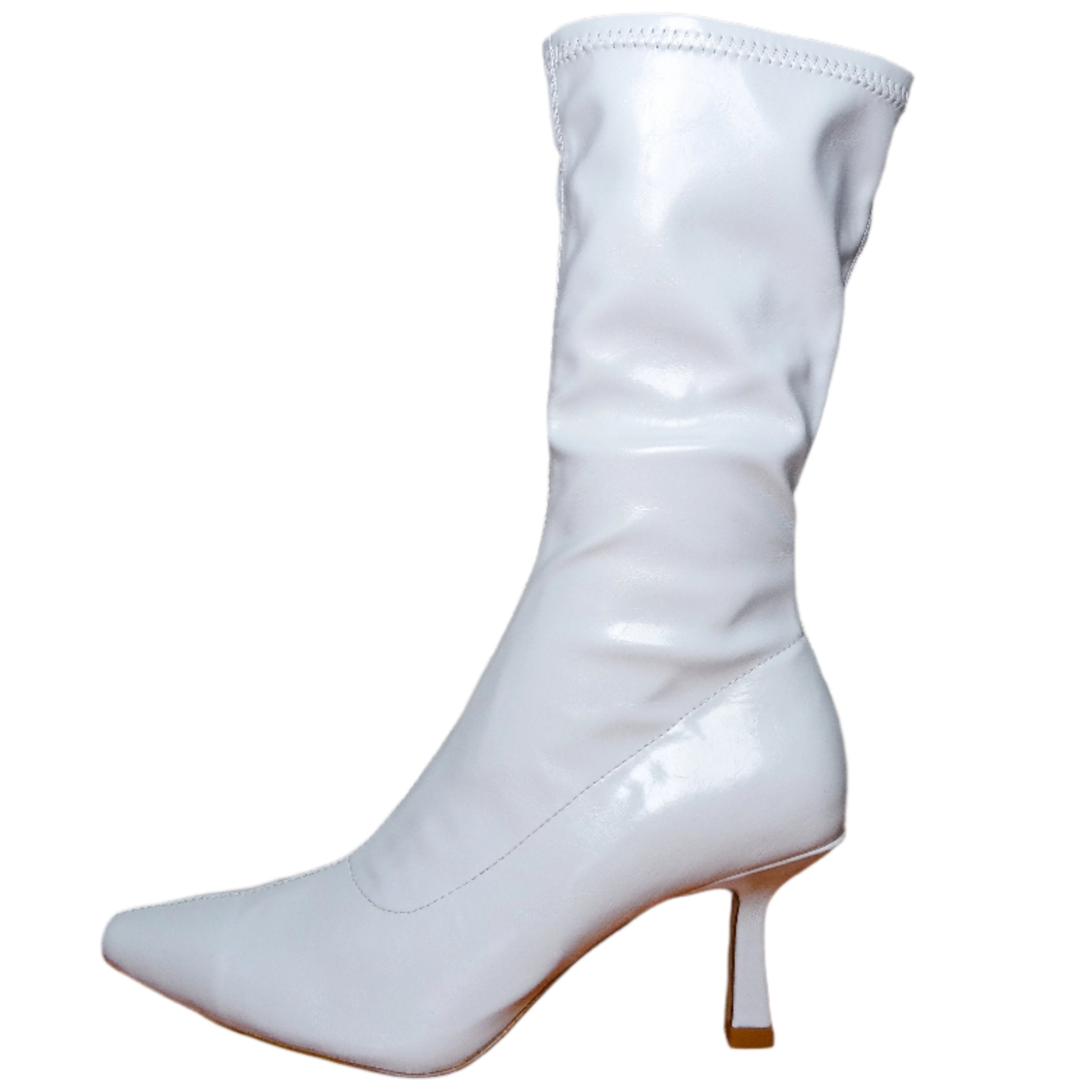 Mollini Aurelia White Stretch Smooth