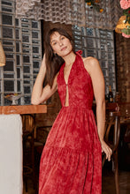 Load image into Gallery viewer, Barry Made Avenue Dress Cherry
