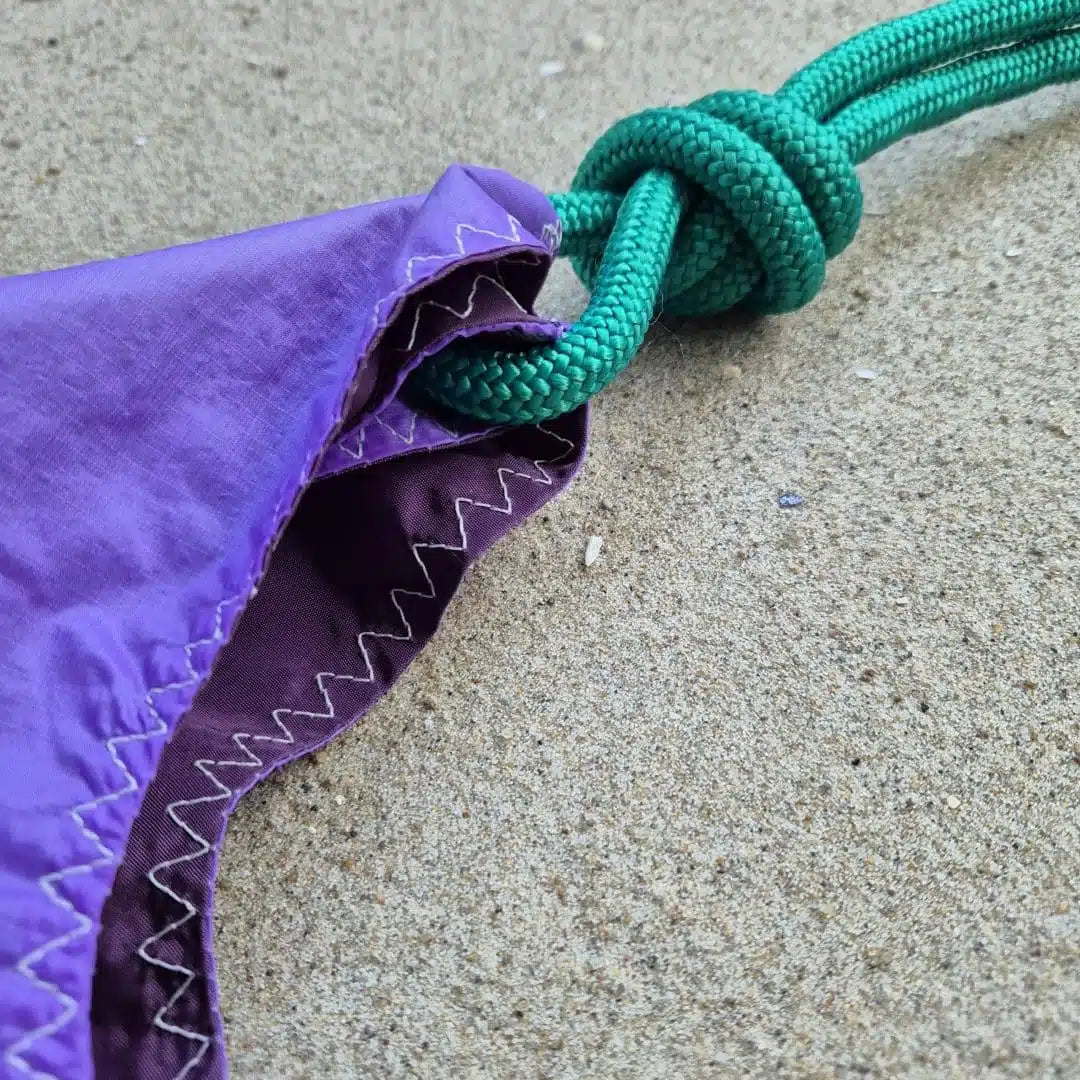 Seashopper Bag Purple/ Green