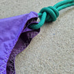 Seashopper Bag Purple/ Green