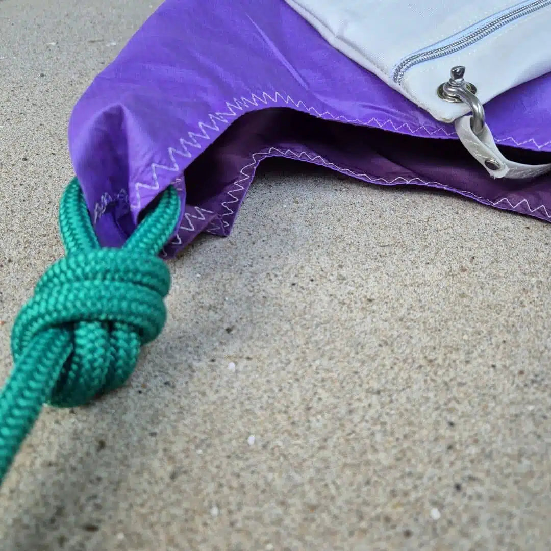 Seashopper Bag Purple/ Green
