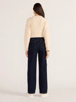 MINKPINK Pipper Rib Knit Jumper Cream