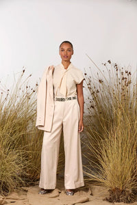 M. A. Dainty Norah Top Milk