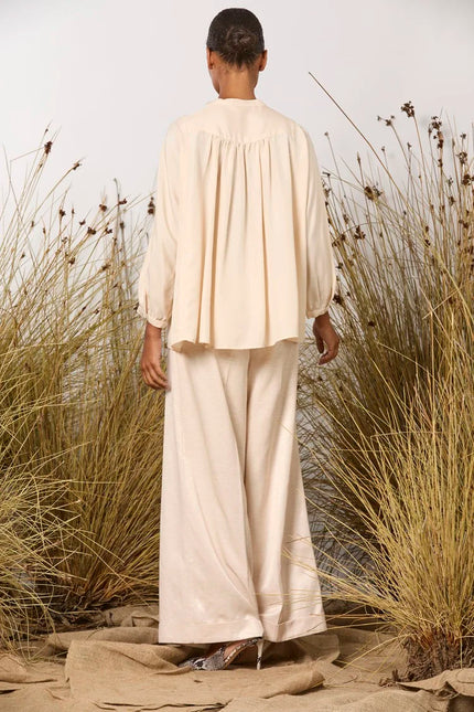 M. A. Dainty The Pitch Shirt Milk
