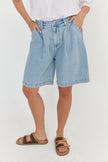 ALEXANDRA Harvey Shorts Light Blue Denim