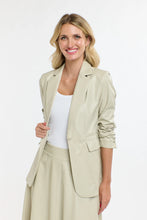 Load image into Gallery viewer, 365 Days PU Blazer Parchment

