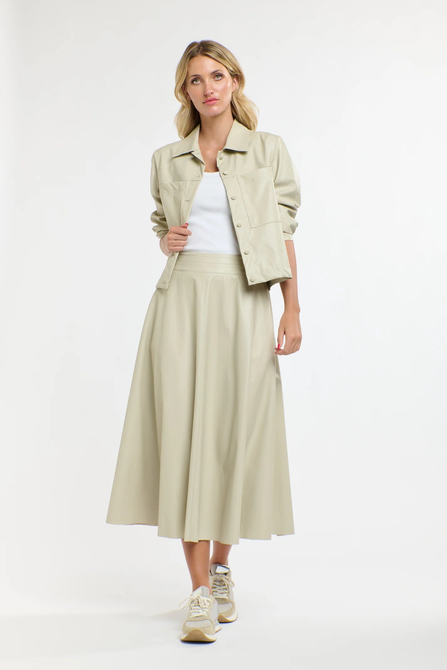 365 Days PU Blazer Parchment