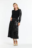 365 Days Sequins Skirt Black