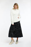 365 Days Sequins Skirt Black