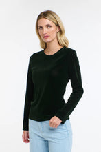 Load image into Gallery viewer, 365 Days Velvet Underground Top Dark Green
