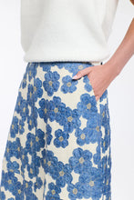 Load image into Gallery viewer, 365 Days Denim Daisy Skirt Cream/ Denim
