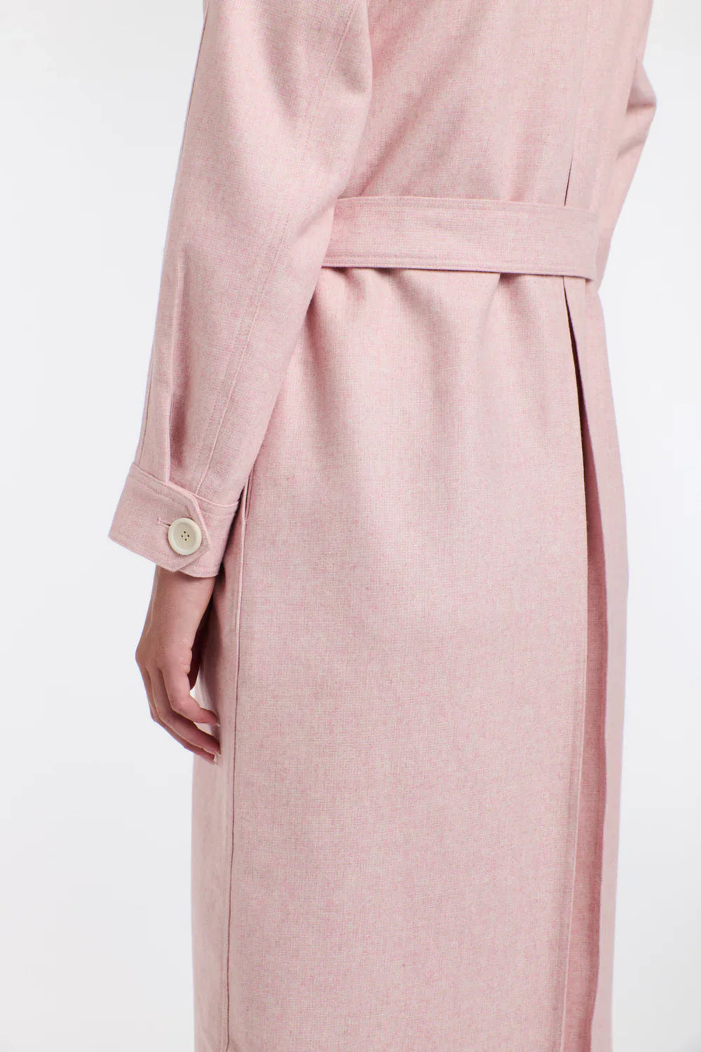 365 Days Erika Trench Coat Cherry Blossom Pink